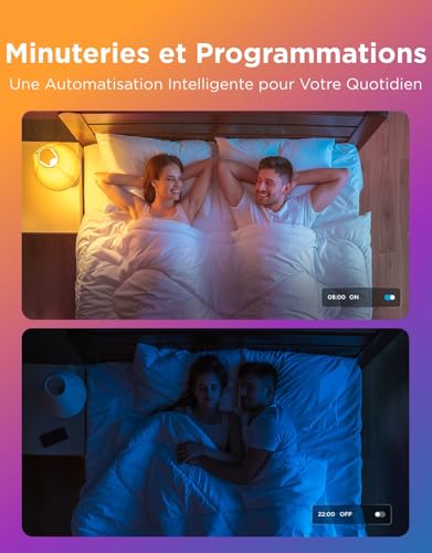Thumbnail 7 de Govee Ampoule Connectée E27 RGBWW 800lm (lot de 2) – compatible Alexa, Matter et Google Assistant