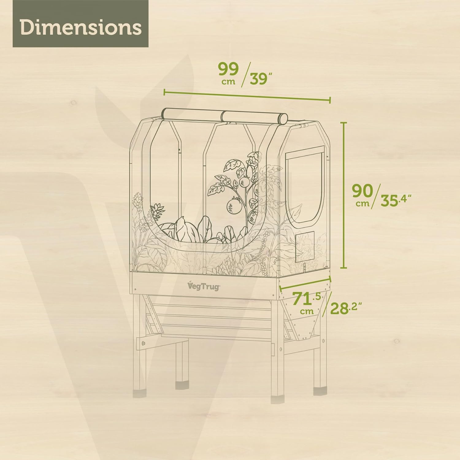 Detalle de Greenhouse frame set 1 multi cover