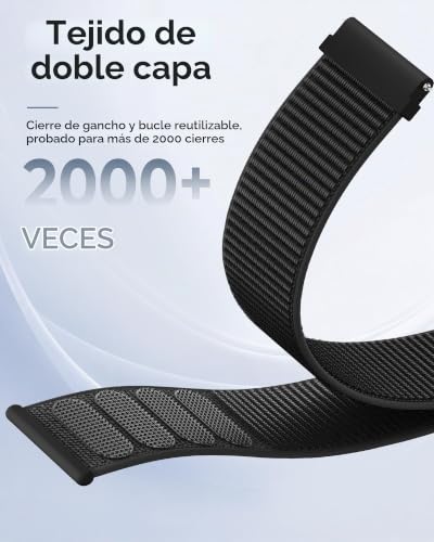 Thumbnail 3 de Higgs Correa 22mm Nylon para Xiaomi Redmi Watch 5 Active / 5 Lite