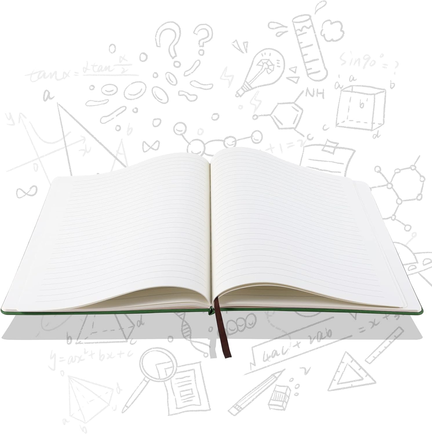 Thumbnail 2 de A4 notebook Dark Green, 160 pages