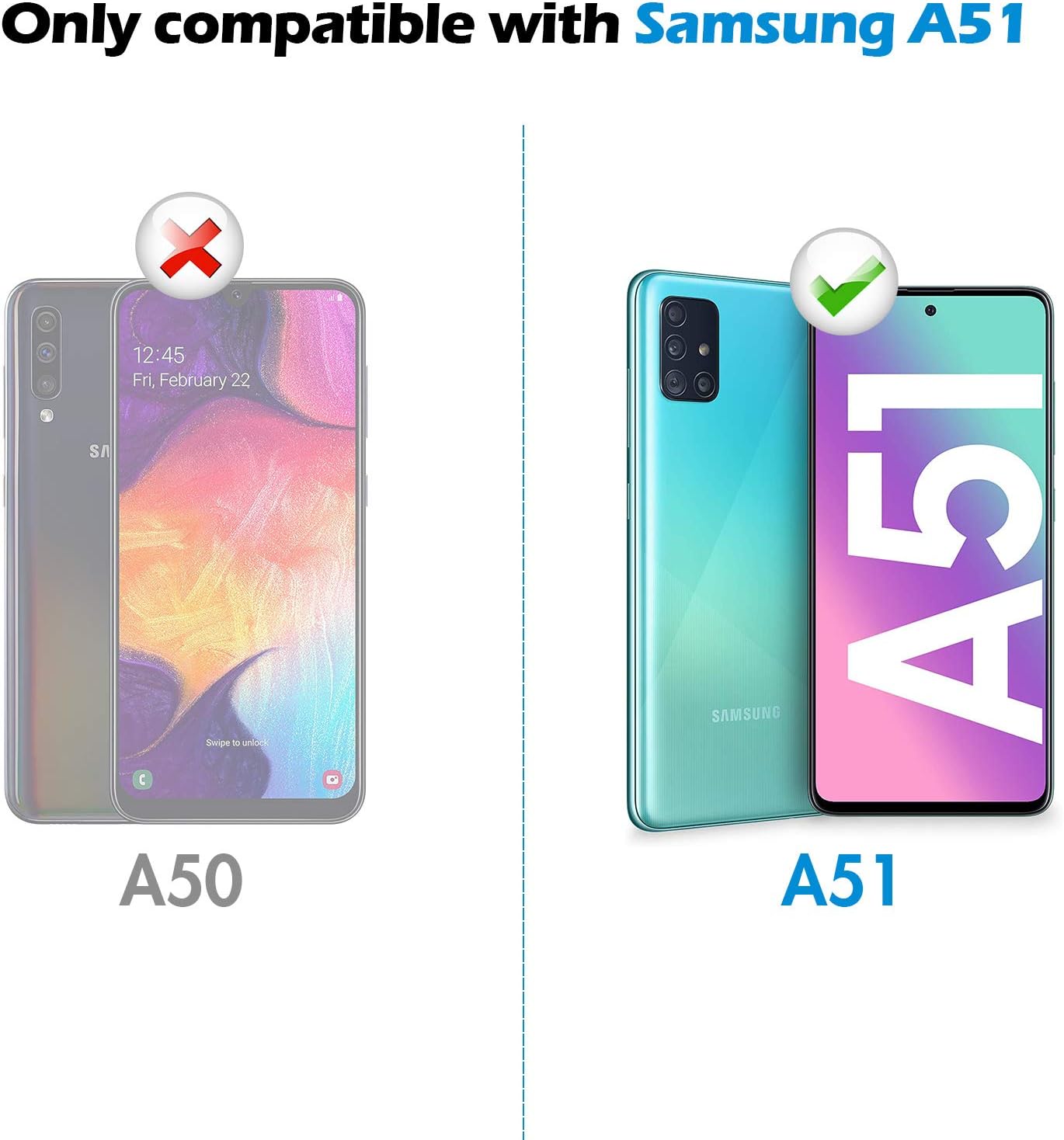 Thumbnail 4 de CENHUFO Samsung Galaxy A51 Hülle