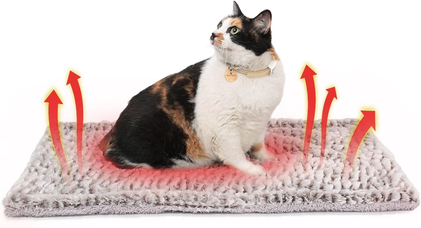 Detalle de MORA PETS Self Warming Cat Bed 70x47 cm