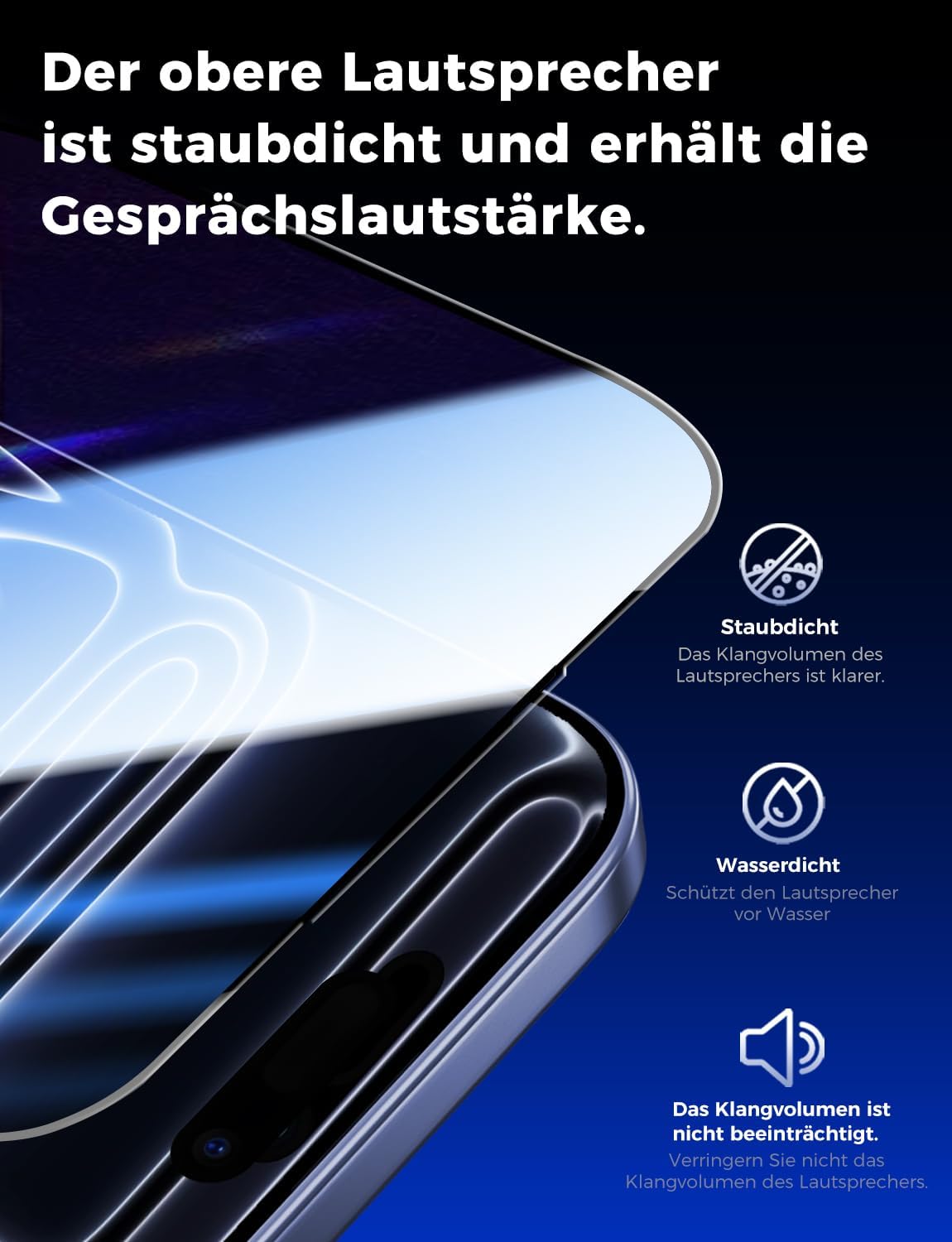 Thumbnail 5 de MAGIC JOHN iPhone 17 Pro Schutzglas 6,3 Zoll
