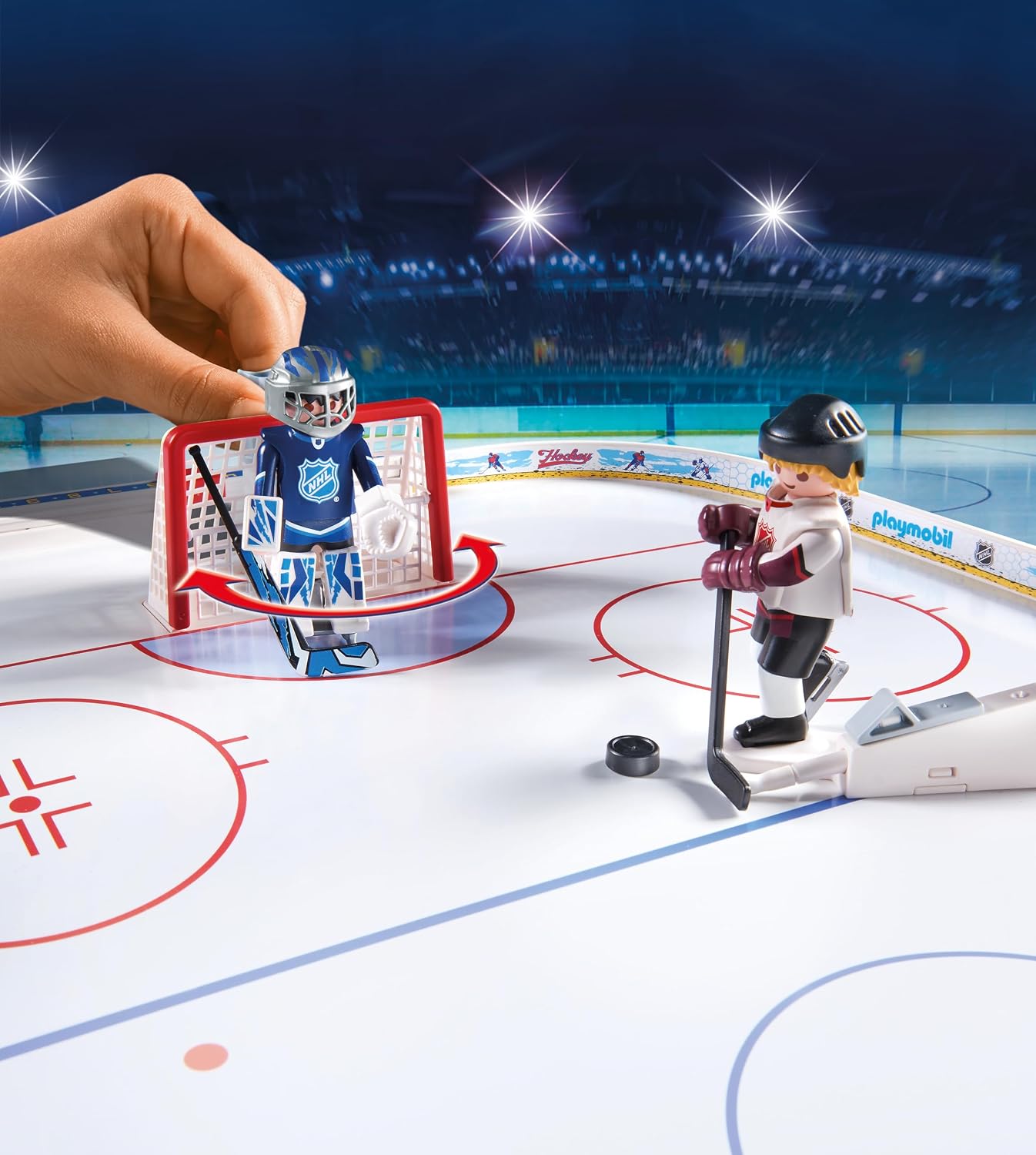 Thumbnail 2 de PLAYMOBIL NHL hockey arena set
