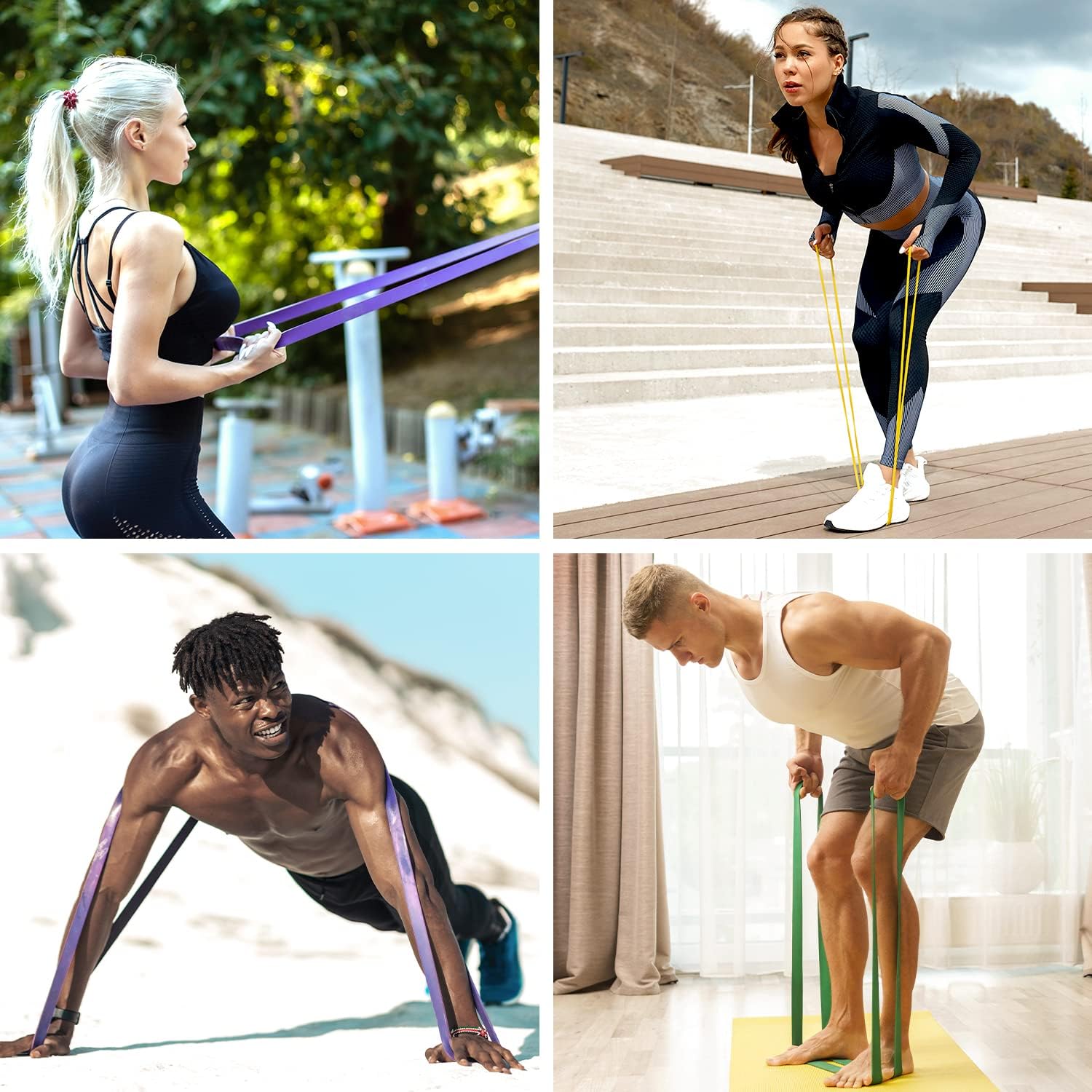 Thumbnail 5 de FitBeast Pull Up Bands Set 5 resistance levels ๐