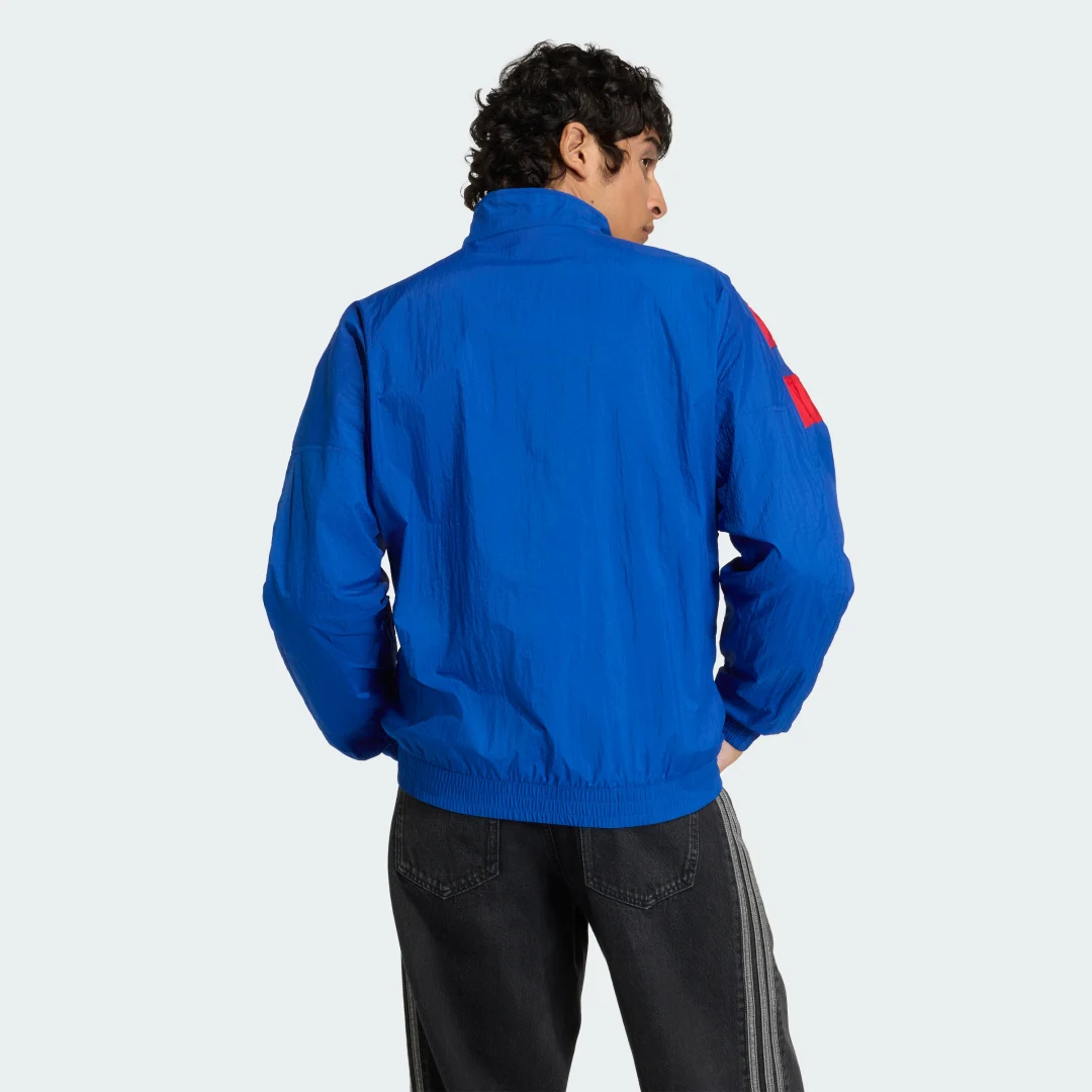 Detalle 2 de CHAQUETA DEPORTIVA Archive Blocked de Adidas – Azul