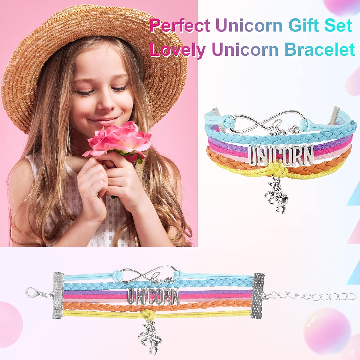Thumbnail 6 de JYPS Kids Headphones unicorn design