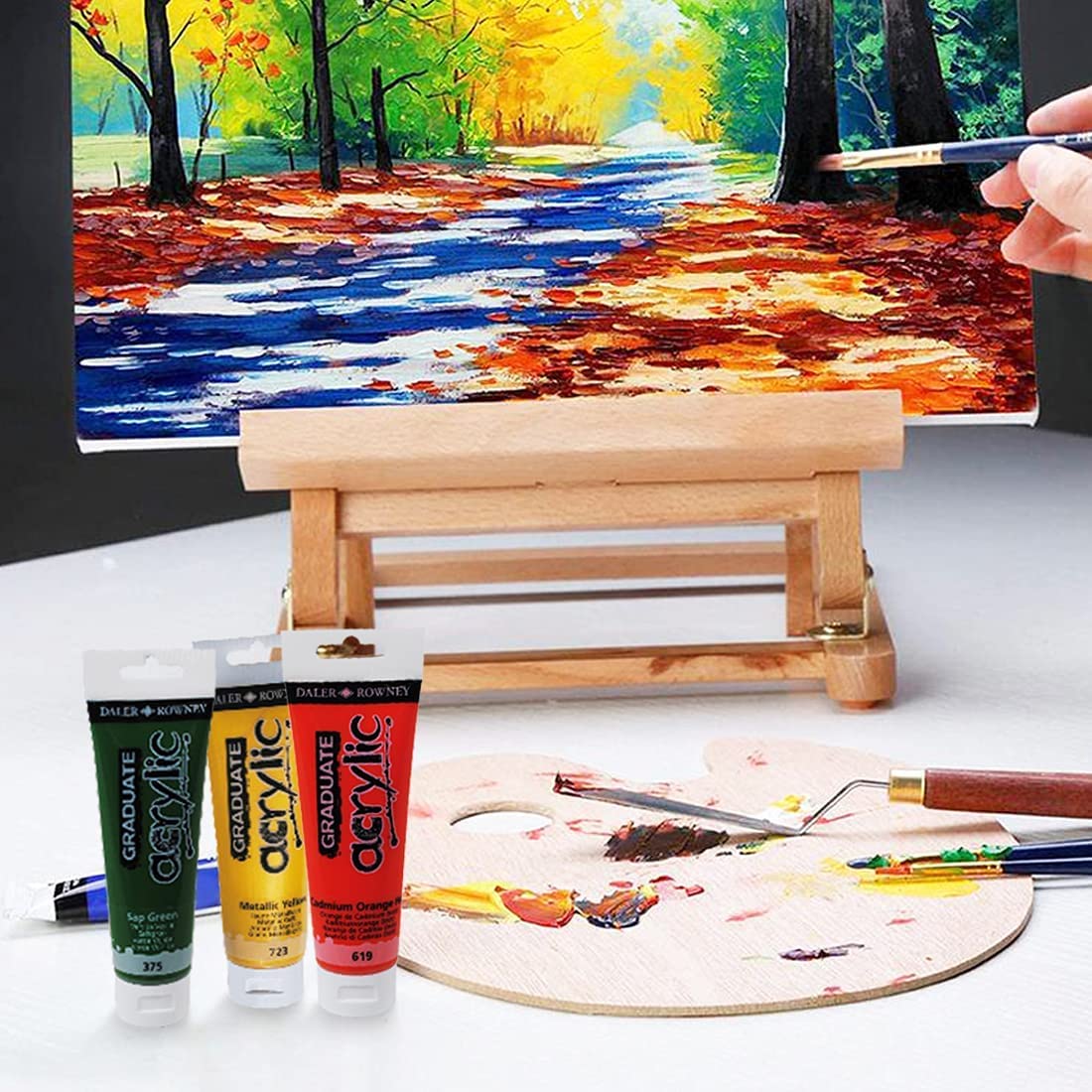 Thumbnail 1 de Peinture acrylique blanche Graduate 120 ml