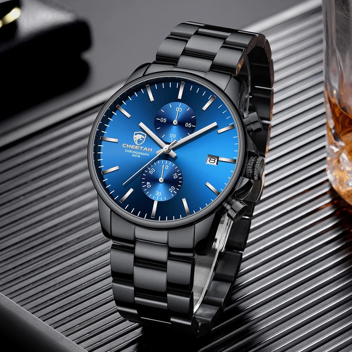 Thumbnail 6 de Affute Herrenuhr Chronograph 3 ATM