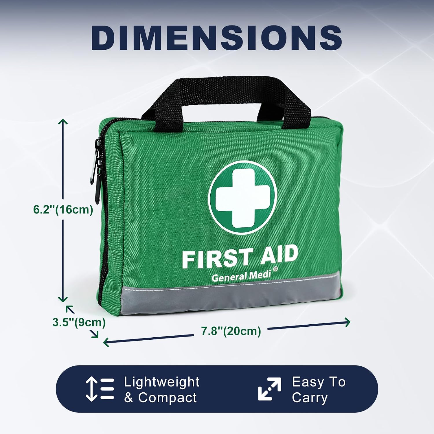 Detalle 2 de General Medi 210-Piece First Aid Kit 🩹