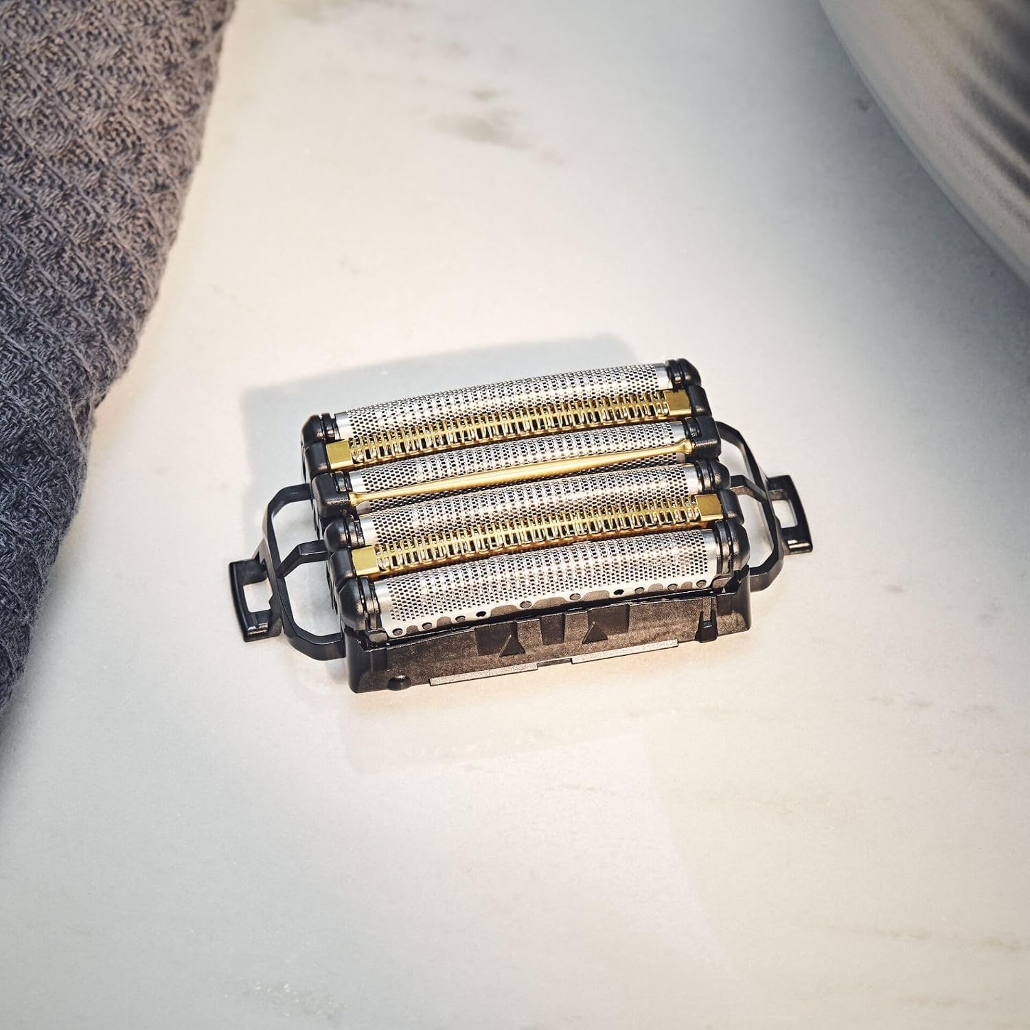 Detalle 1 de Panasonic WES9600Y1361 scheerkopset met 6-bladsysteem van Japans roestvrij staal