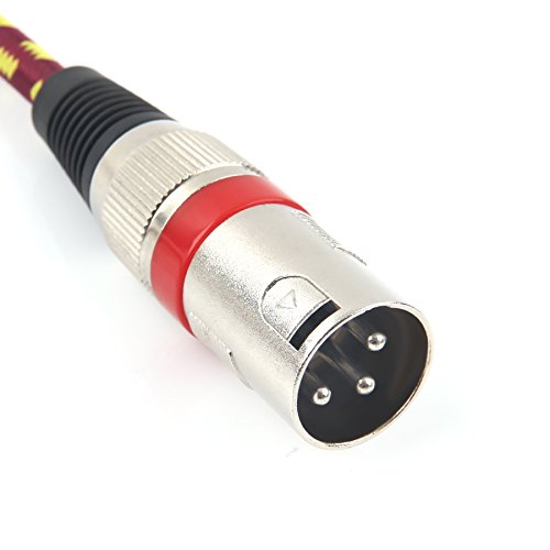 Detalle de SiYear 3.5mm Mini Jack to XLR Male Cable, 0.5m Unbalanced