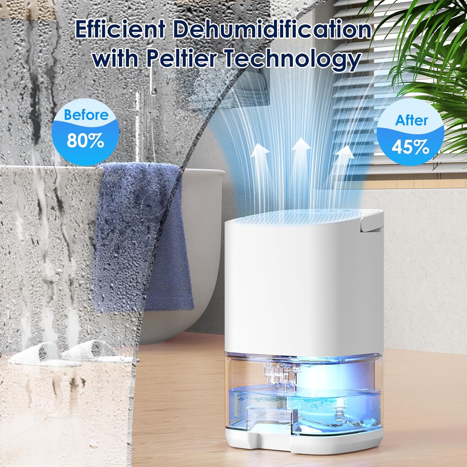 Thumbnail 1 de CosmartAir Déshumidificateur 870 ml/jour 🏠