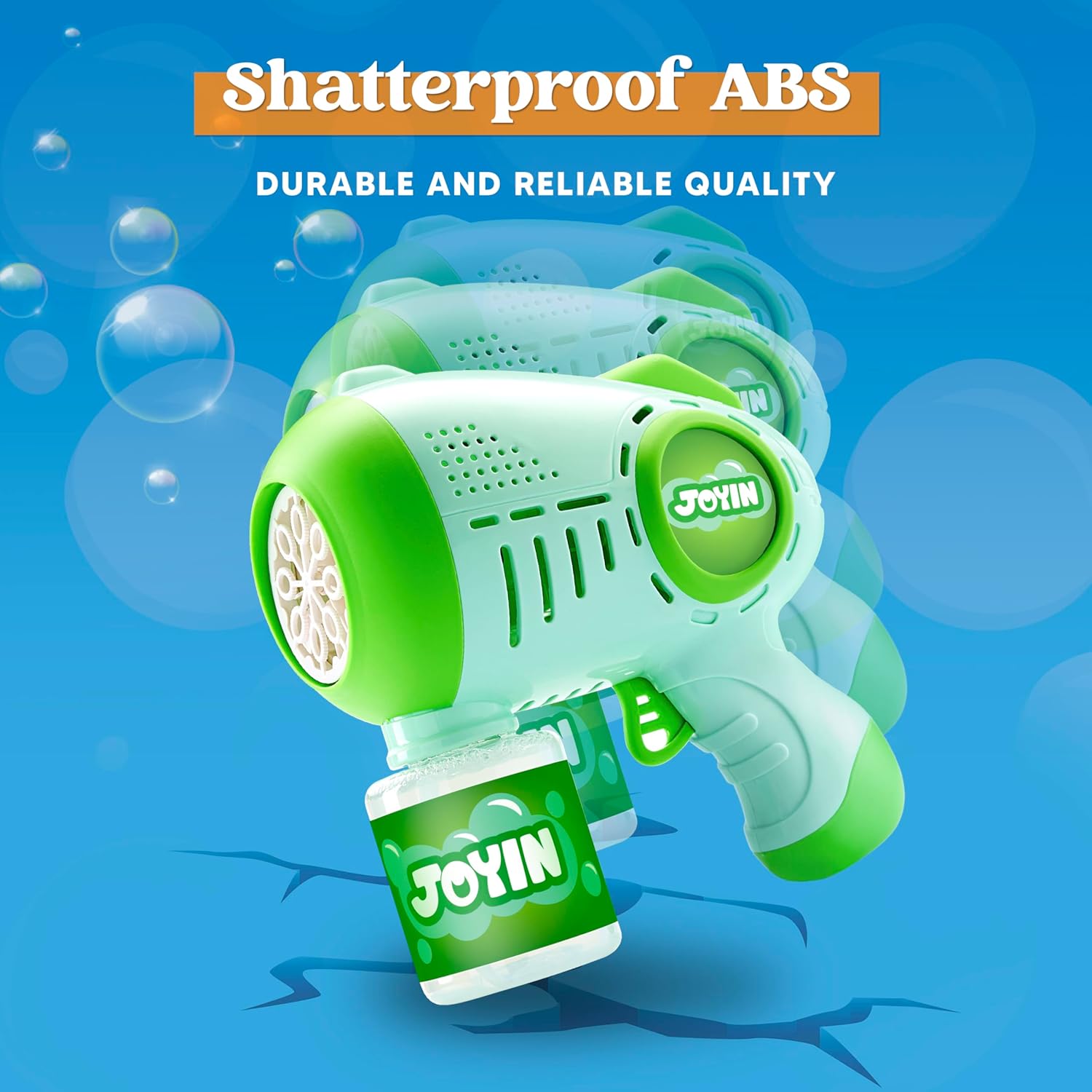 Detalle 2 de JOYIN 2 Kids Bubble Guns Set
