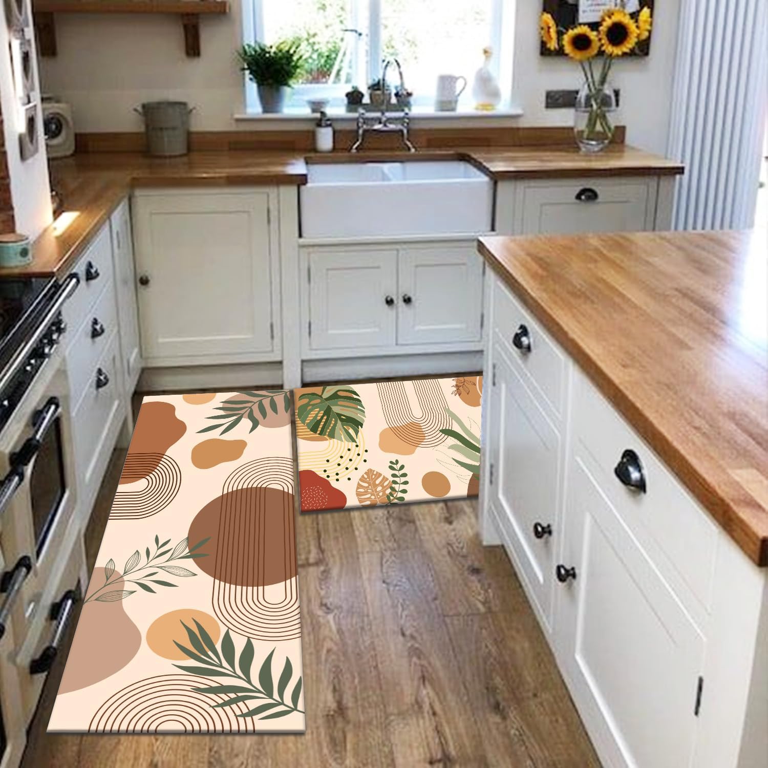 Thumbnail 3 de Kitchen Rugs, 17 x 30 + 17 x 47 Inch