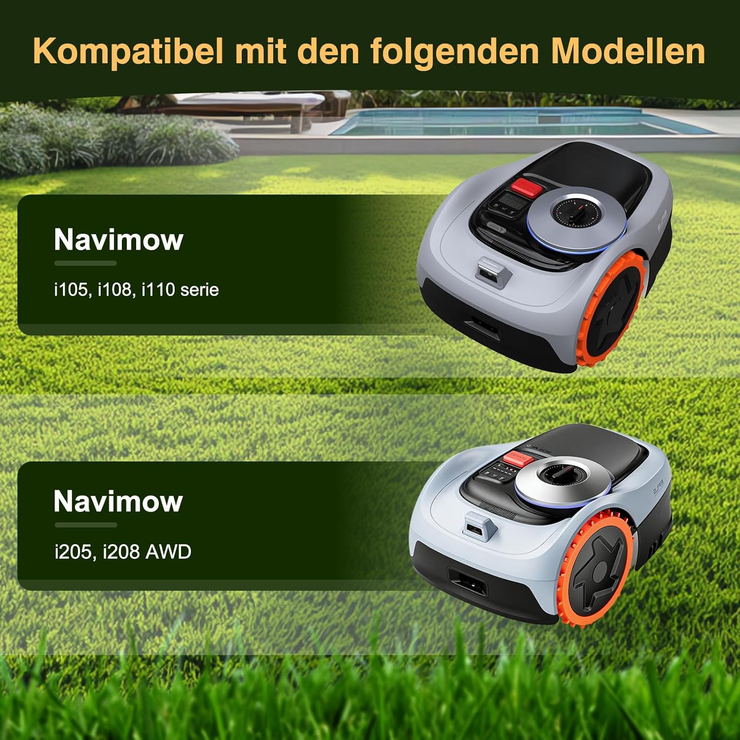 Thumbnail 5 de [AUFRÜSTUNG] Messerteller + 6 Klingen für Segway Navimow i-Serie (kompatibel mit i105E, i108E, i110E, i205 AWD, i208 AWD)