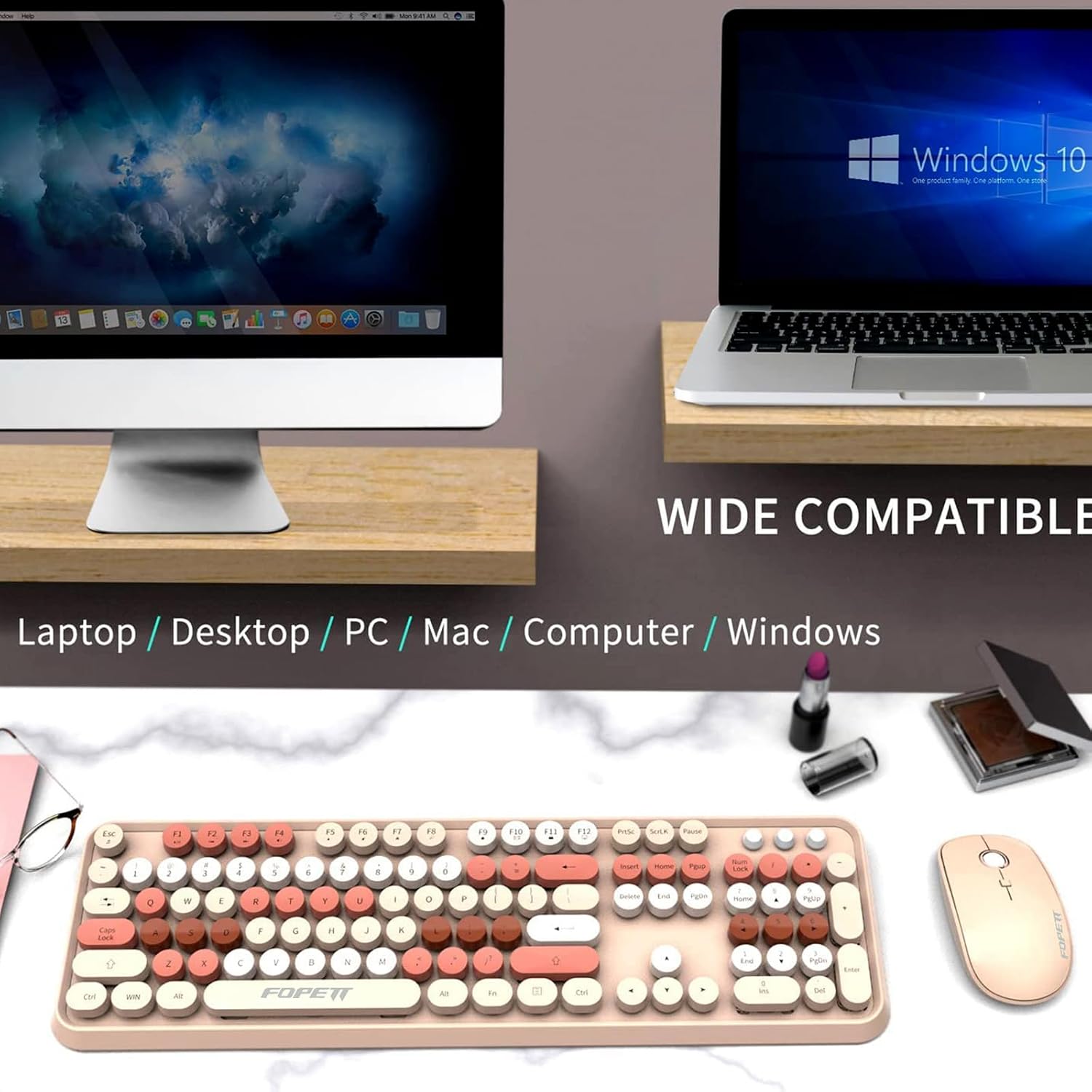 Detalle de FD Wireless Keyboard and Mouse Combo 2.4GHz