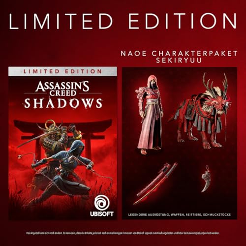 Detalle de Assassin's Creed Shadows – Limited Edition (exklusiv bei Amazon) für PlayStation 5