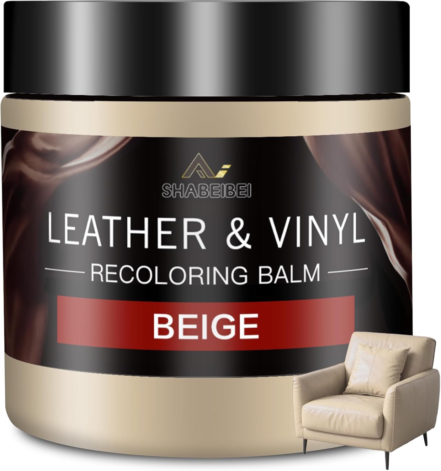 Detalle de SHABEIBEI Leather Recoloring Balm 1 Kit