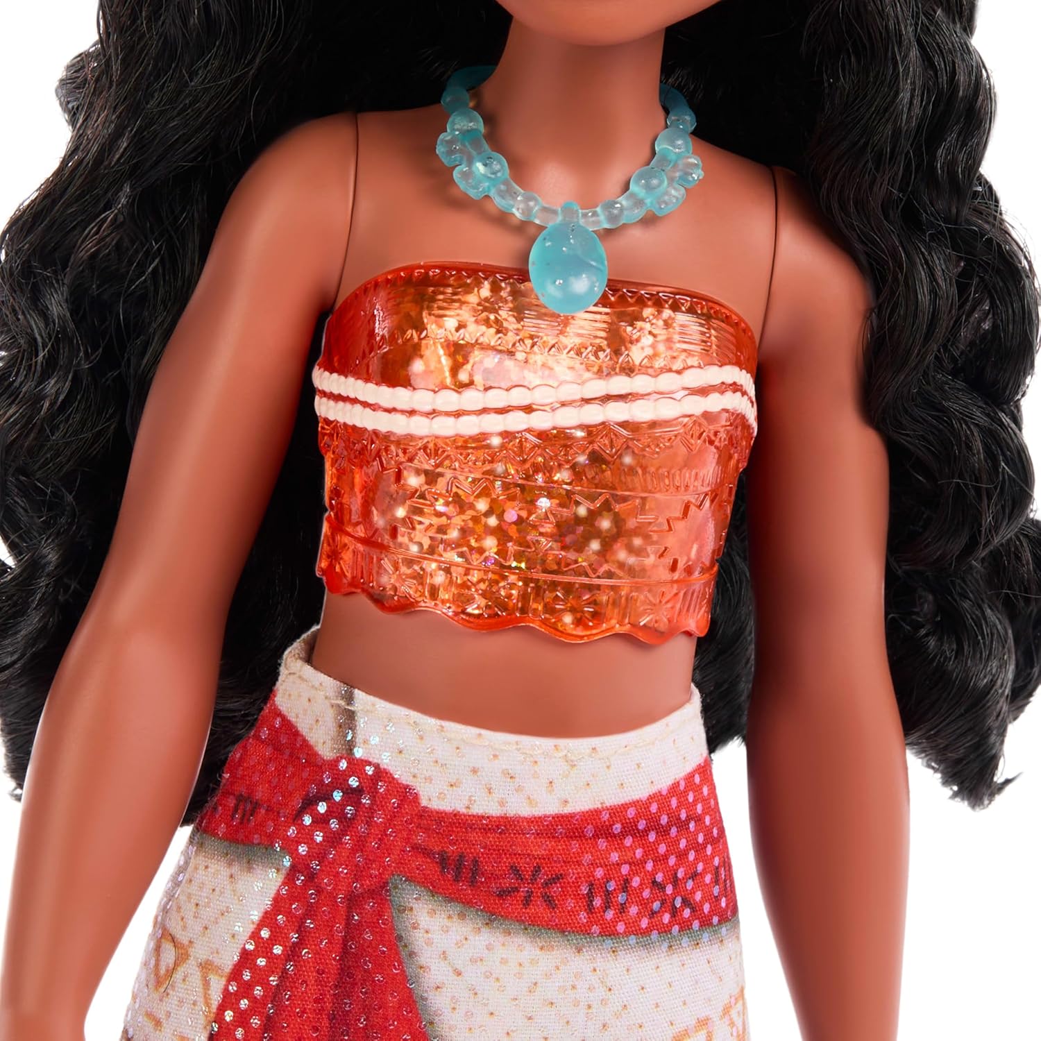 Thumbnail 5 de Mattel Disney Princess Moana posable fashion doll (HLW05) with sparkling outfit & accessories