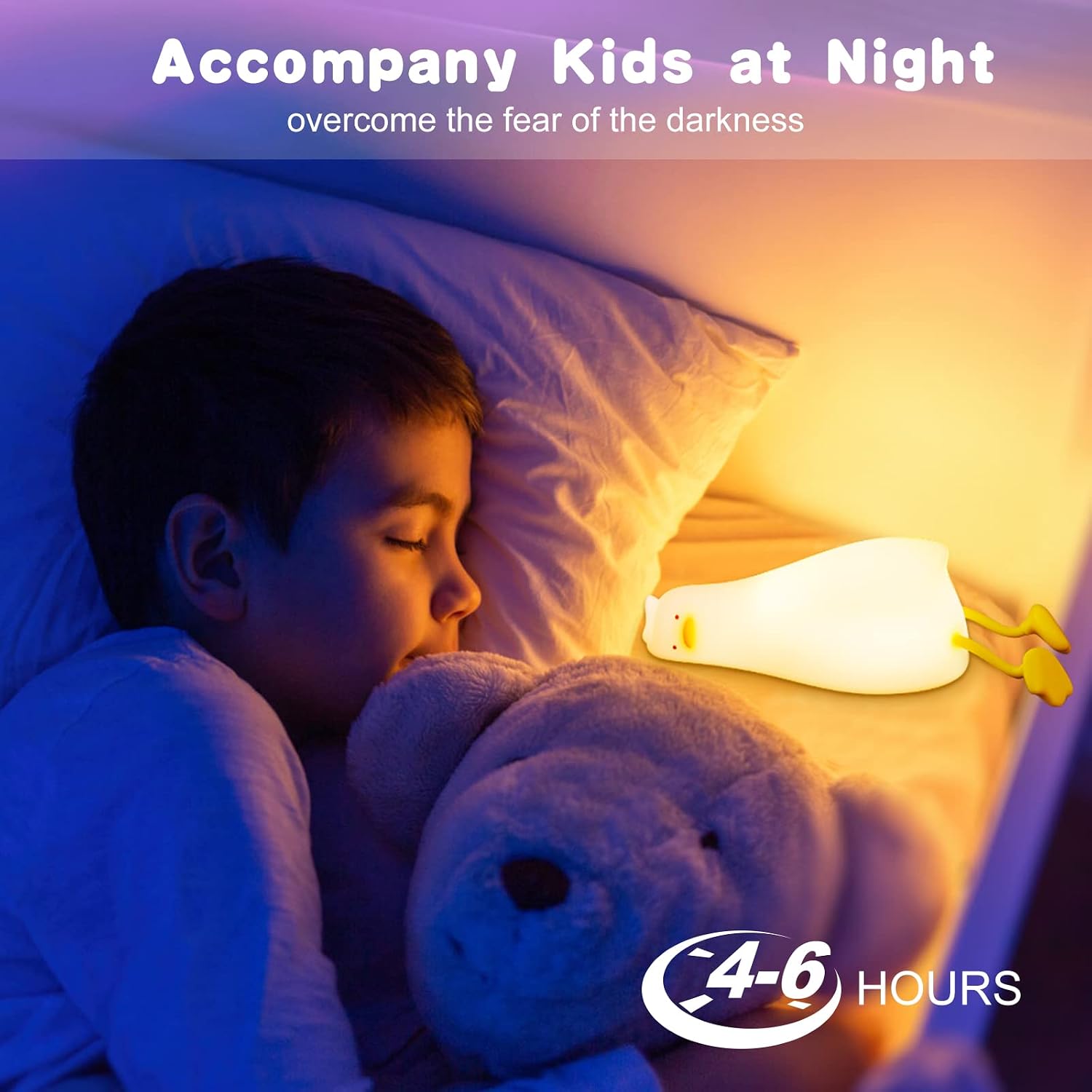 Thumbnail 6 de URAQT Lying Flat Duck Kids Night Light