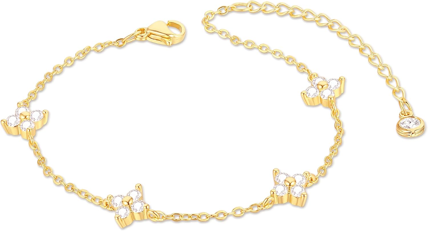 Detalle de ZOERAY Armband Damen Gold Silber verstellbar