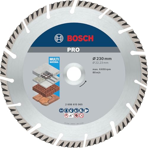 Bosch Accessories Professional Diamanttrennscheibe Standard für Universal – 230 x 22,23 mm