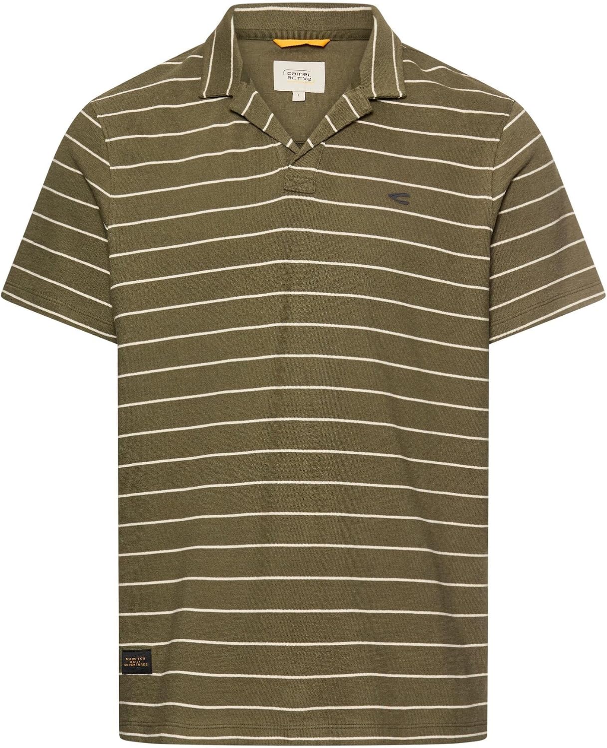 Detalle de Camel Active Polo Homme 409920-7P61 : polo homme sobre et polyvalent