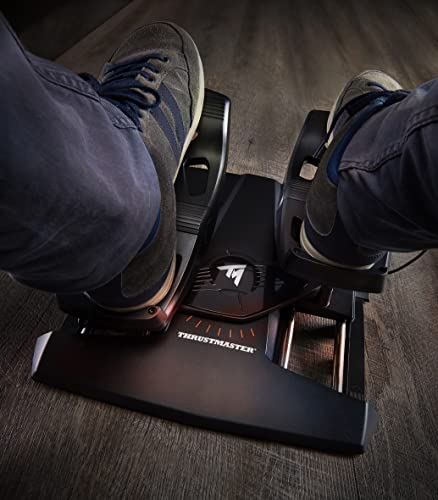 Detalle de Thrustmaster TFRP T.Flight Rudder Pedals para PC y PS5 (con S.M.A.R.T y freno diferencial)