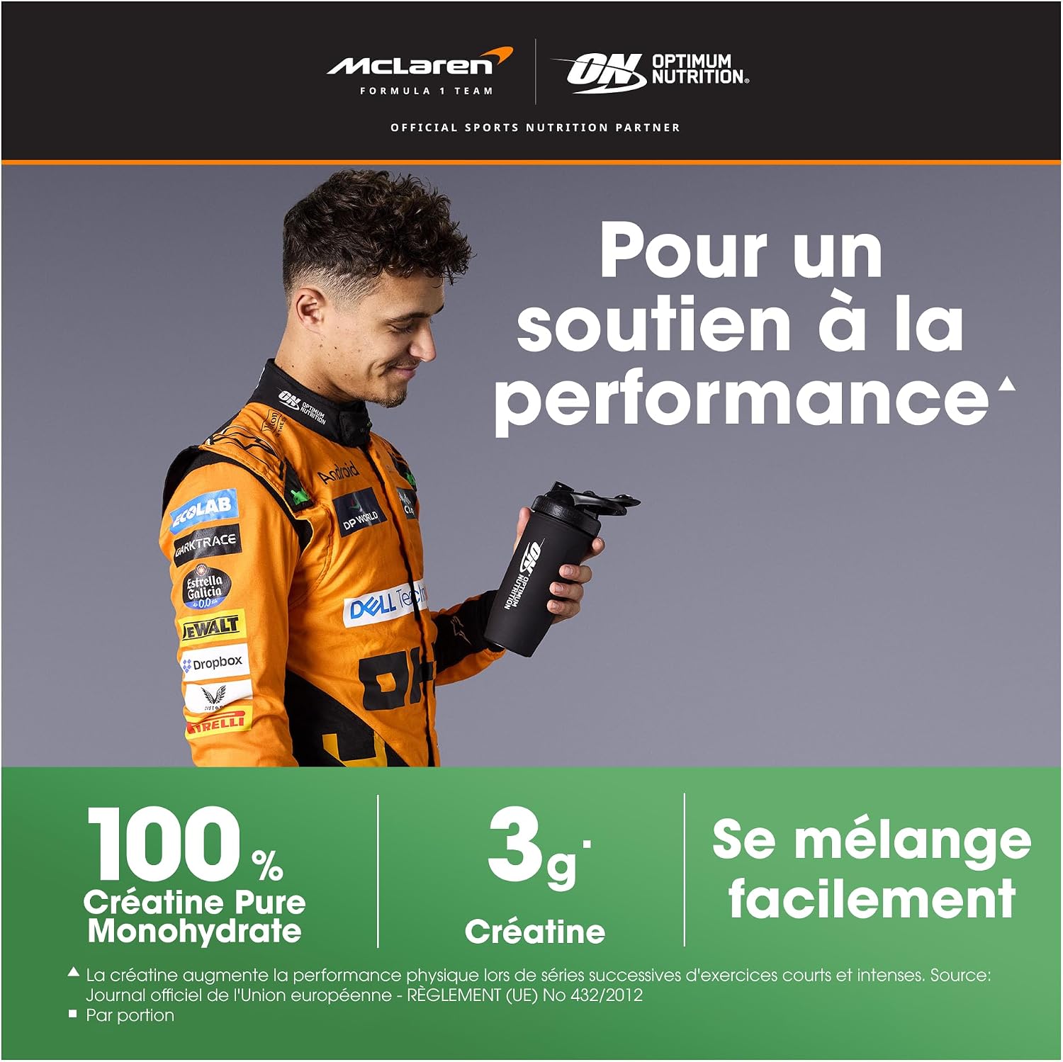 Thumbnail 2 de Optimum Nutrition Créatine Micronisée 317 g