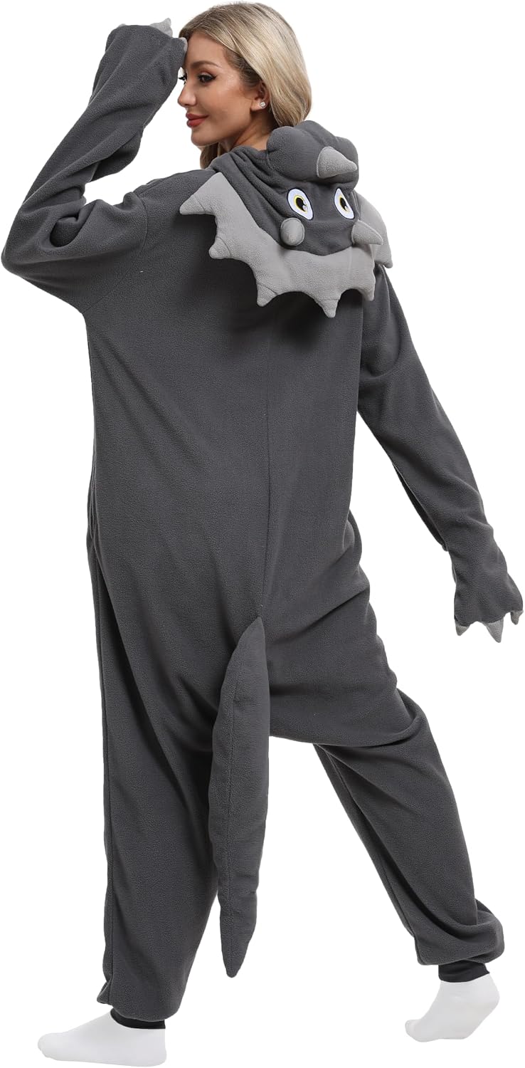 Detalle de NAITOKE Animal Onesie Pajamas for Adults, Soft, Warm and Machine Washable