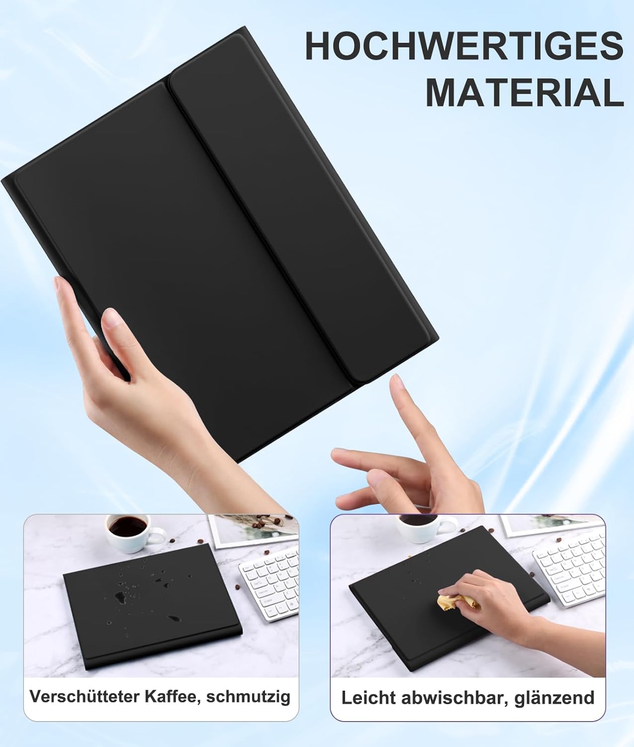 Detalle 2 de Vobafe Touchpad Tastaturhülle iPad A16 11