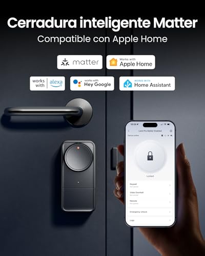 Thumbnail 2 de SwitchBot Cerradura Inteligente WiFi Pro 1 batería recargable 🔐
