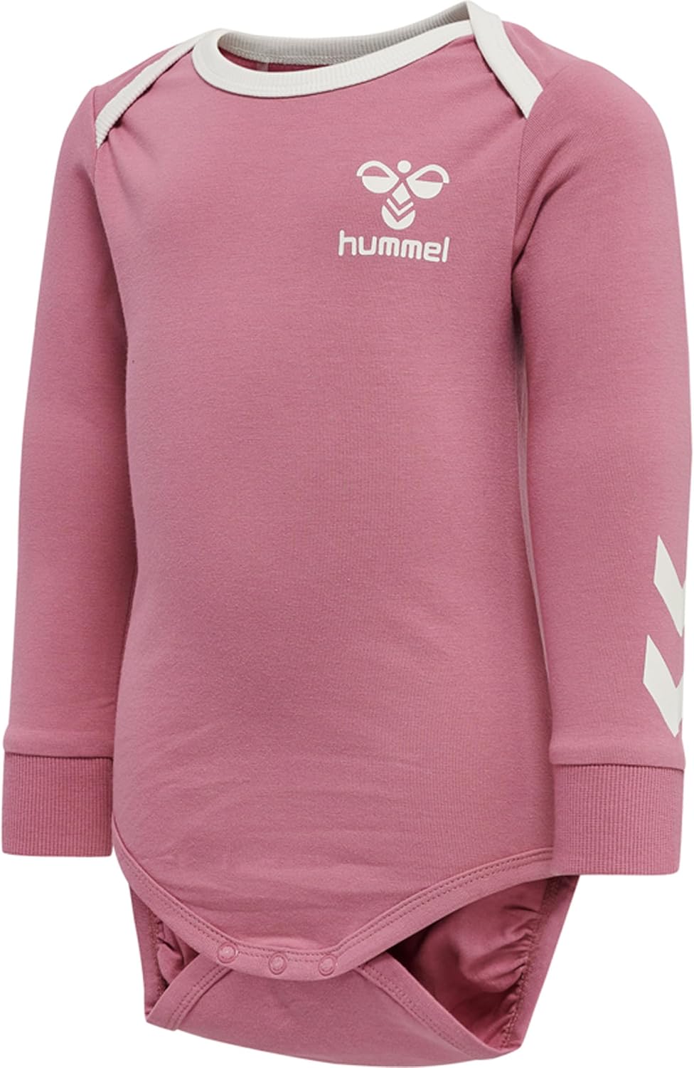 Detalle de hummel Baby Mädchen Hmlmaule Body L/S BODYSTOCKING aus Bio-Baumwolle