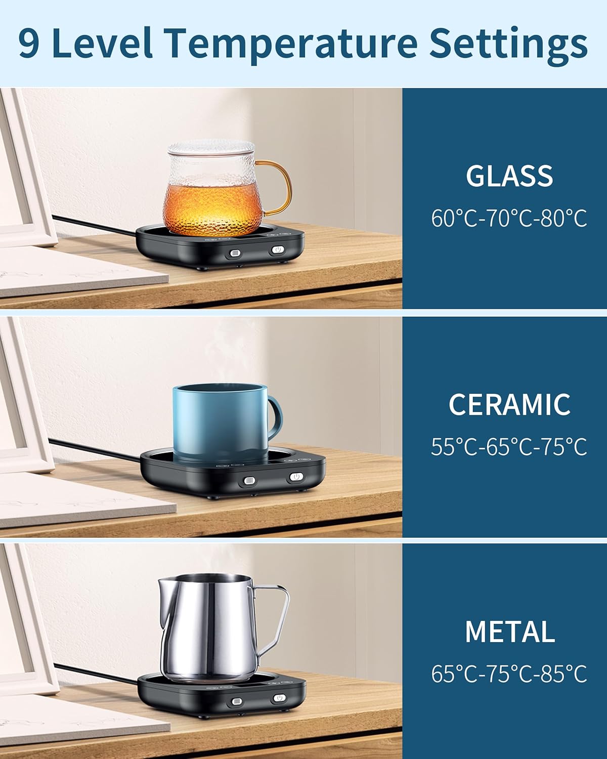 Detalle de Accwork Scalda Tazze per caffè fino a 85°C