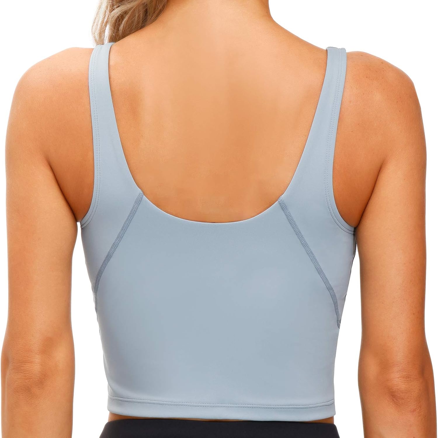 Detalle 1 de THE GYM PEOPLE Brassière de sport longue soutien moyen