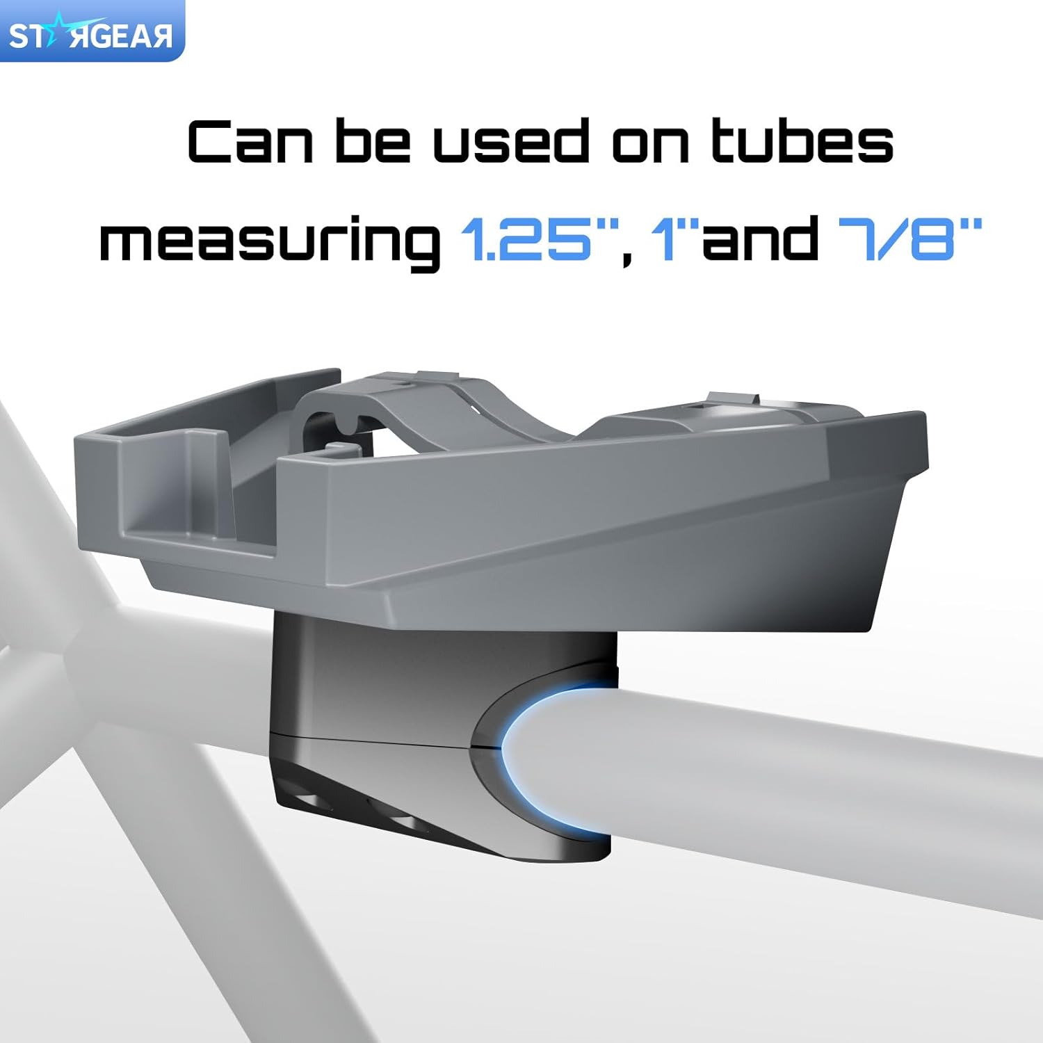 Thumbnail 1 de STARGEAR Starlink Mini Mount (Anti-Theft Tube Clamp) for Round Rails 7/8 in, 1 in, and 1.25 in