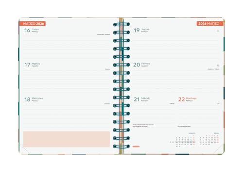 Thumbnail 5 de Finocam Agenda Cosmo Curso 2025–2026 Semana Vista Horizontal 12 meses 📚