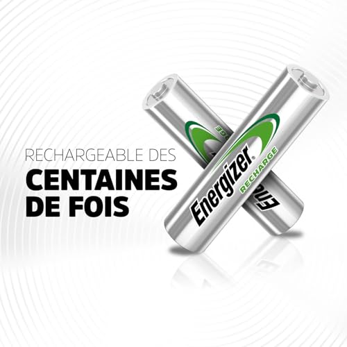 Detalle de Energizer Recharge Extreme – Piles AAA Rechargeables 800 mAh (Lot de 4)
