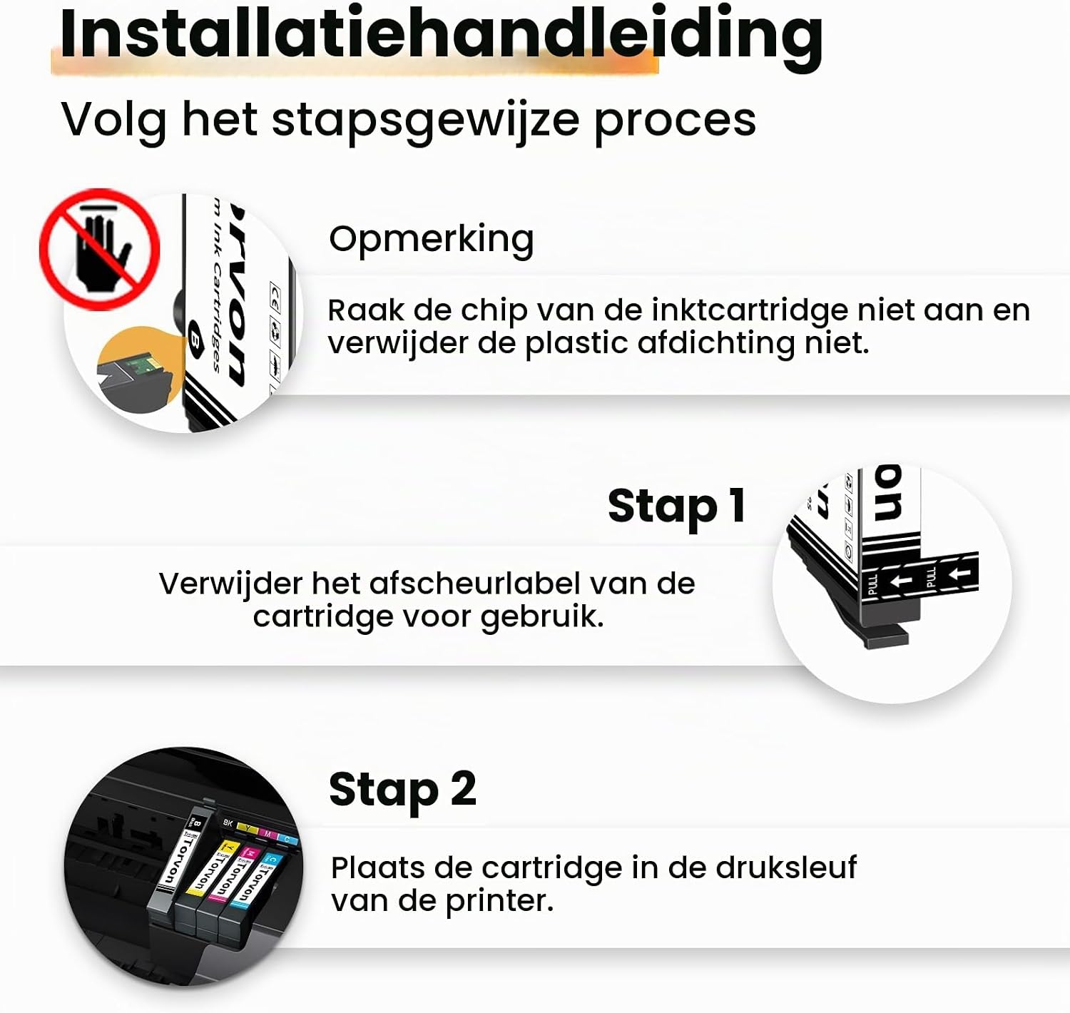 Detalle de Torvon 405XL inktcartridges multipack voor WorkForce-printers, 10 stuks