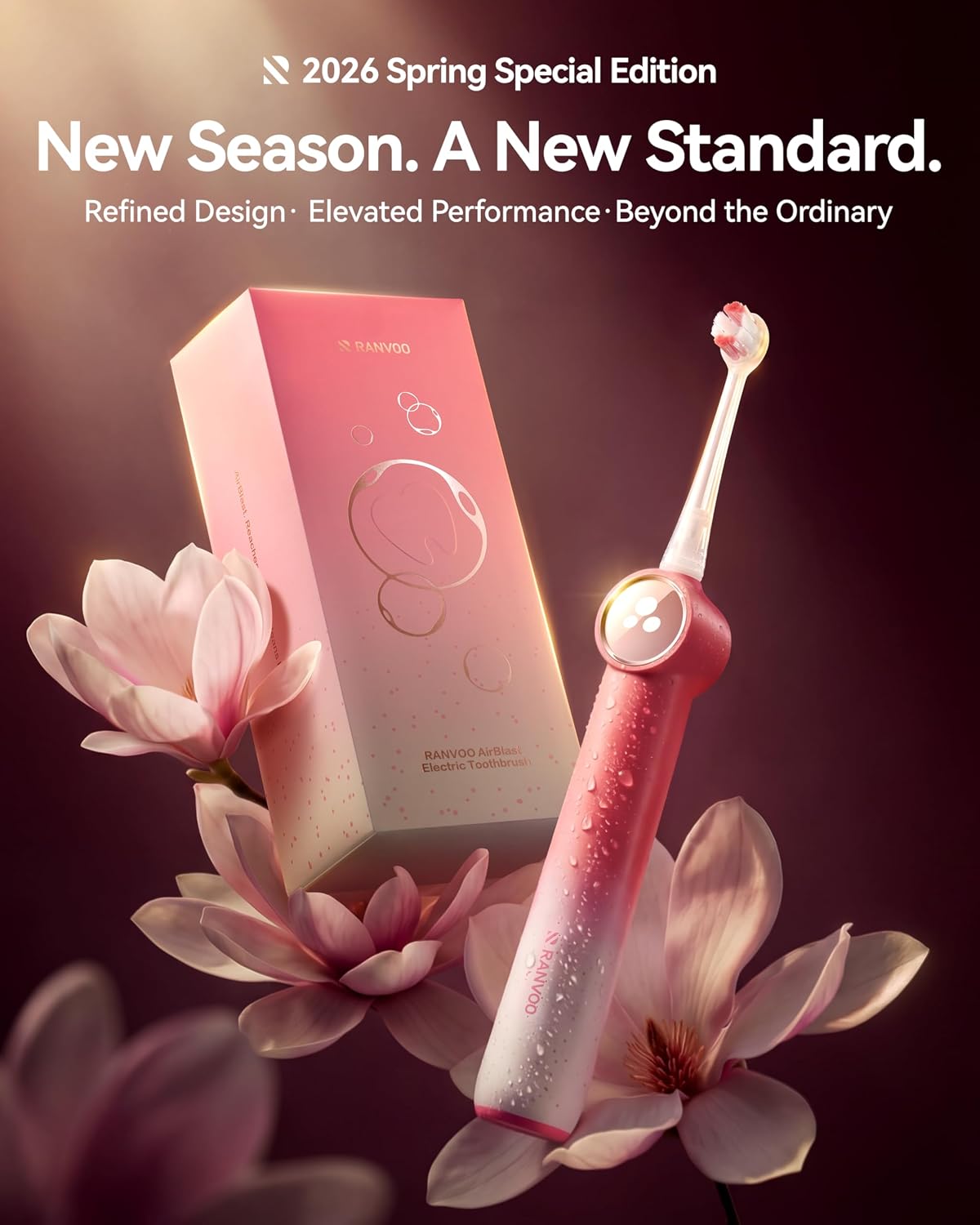 Detalle 2 de RANVOO AirJet X5 sonic toothbrush