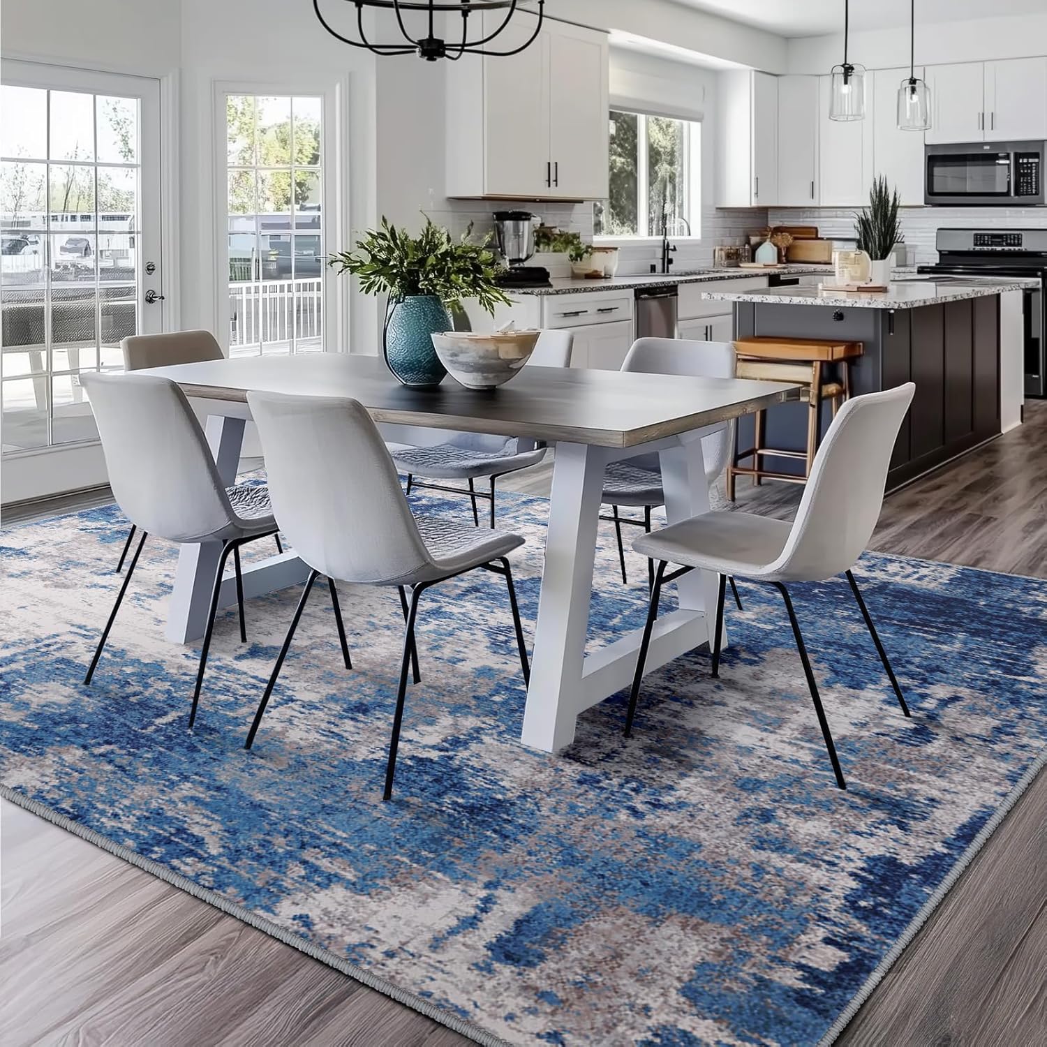 Thumbnail 2 de RELEANY Washable Area Rug 5'x7' 🏡