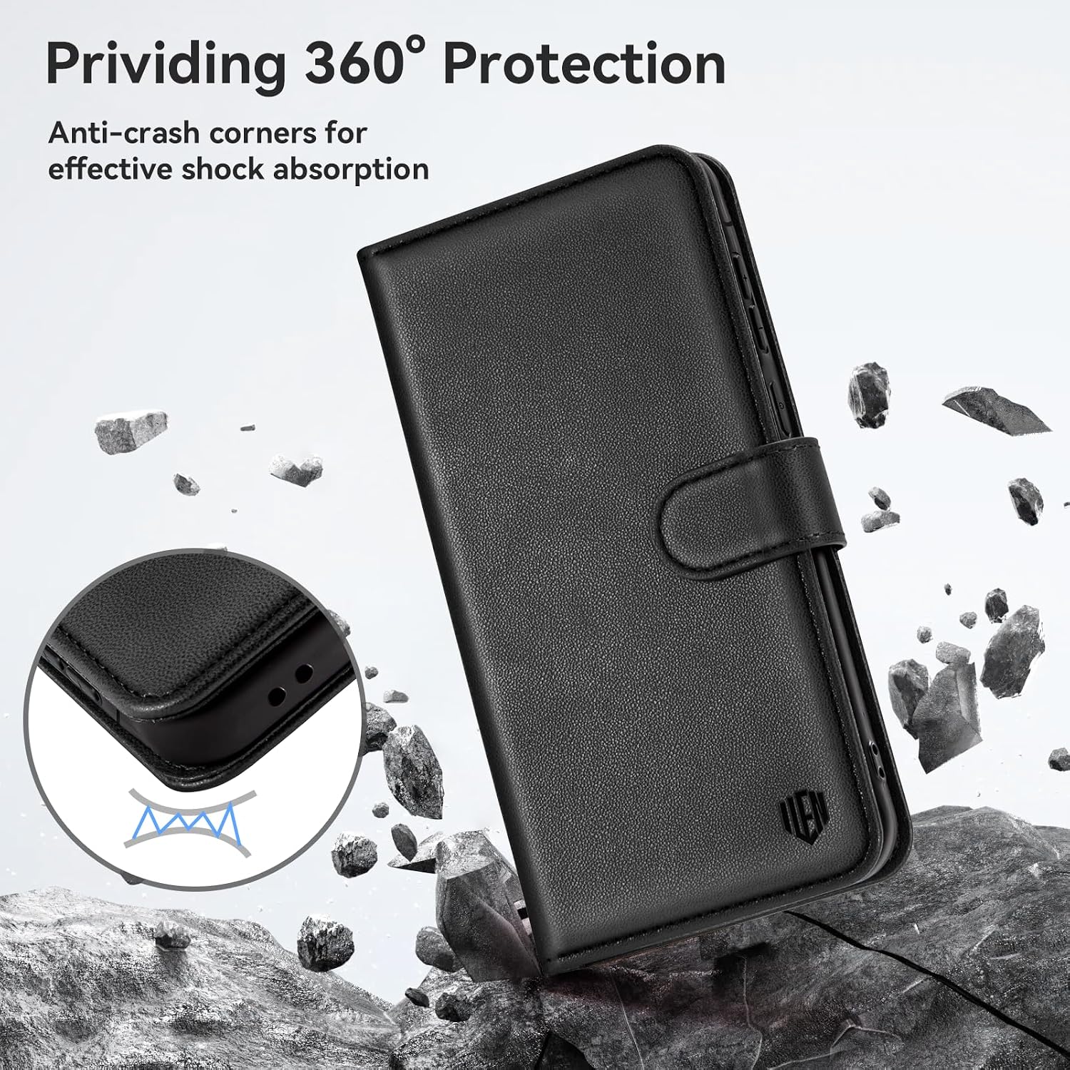 Thumbnail 4 de ivencase Samsung Galaxy A36 5G PU leather wallet case