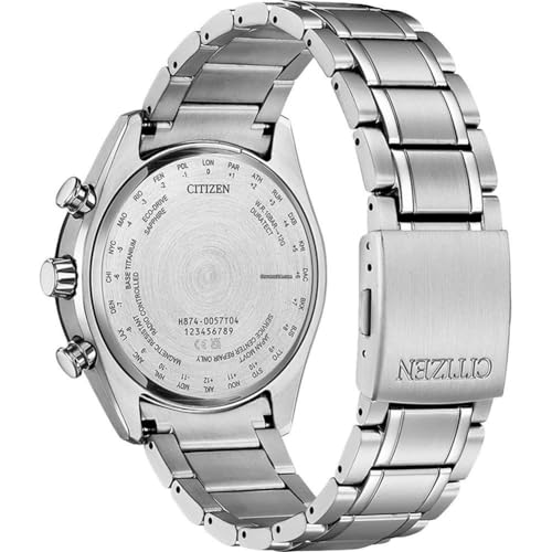 Detalle de Citizen Men Multi Dial Eco-Drive Watch Tsuki-yomi