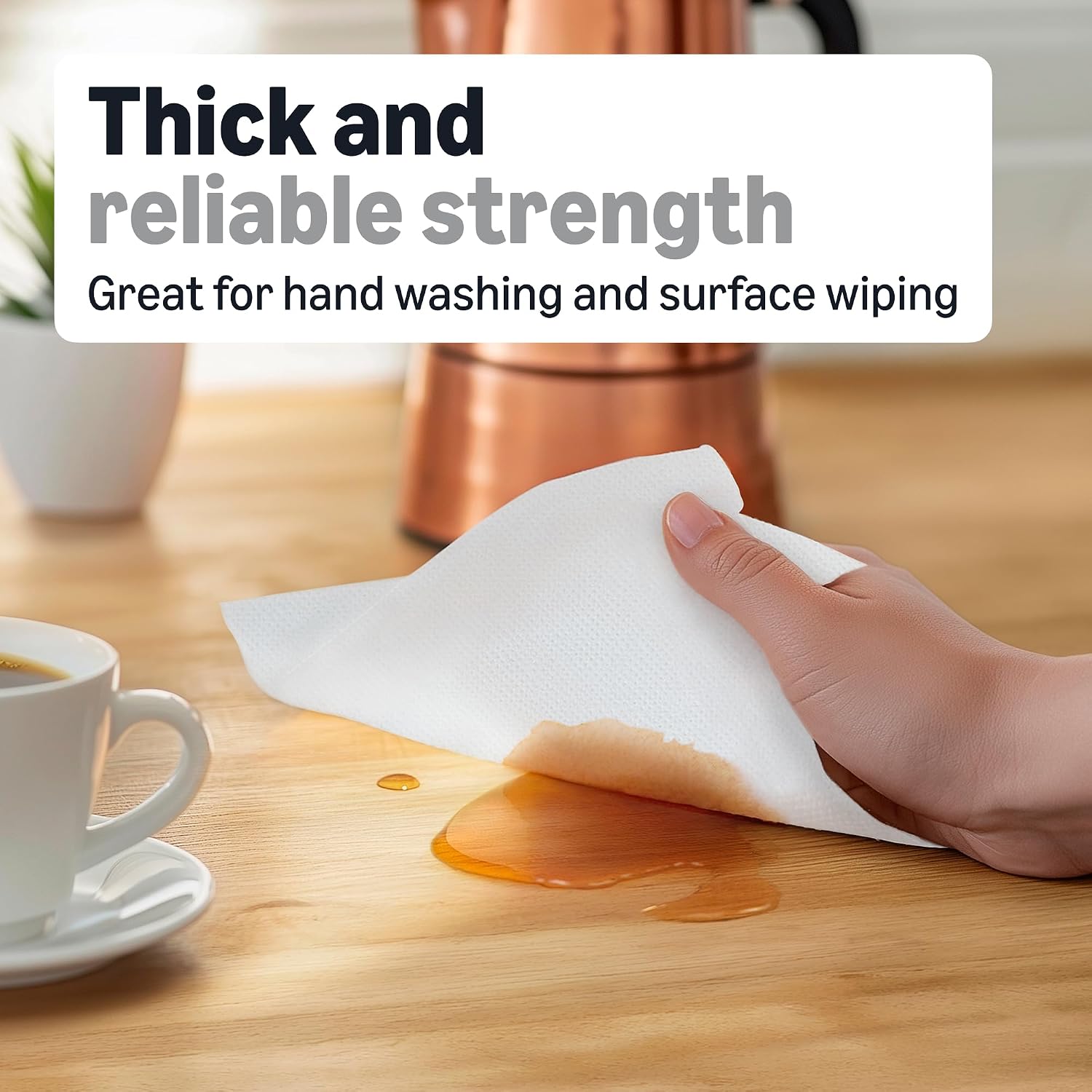 Thumbnail 2 de AmazonCommercial 1-Ply Hardwound Paper Towels 800 ft 🧻