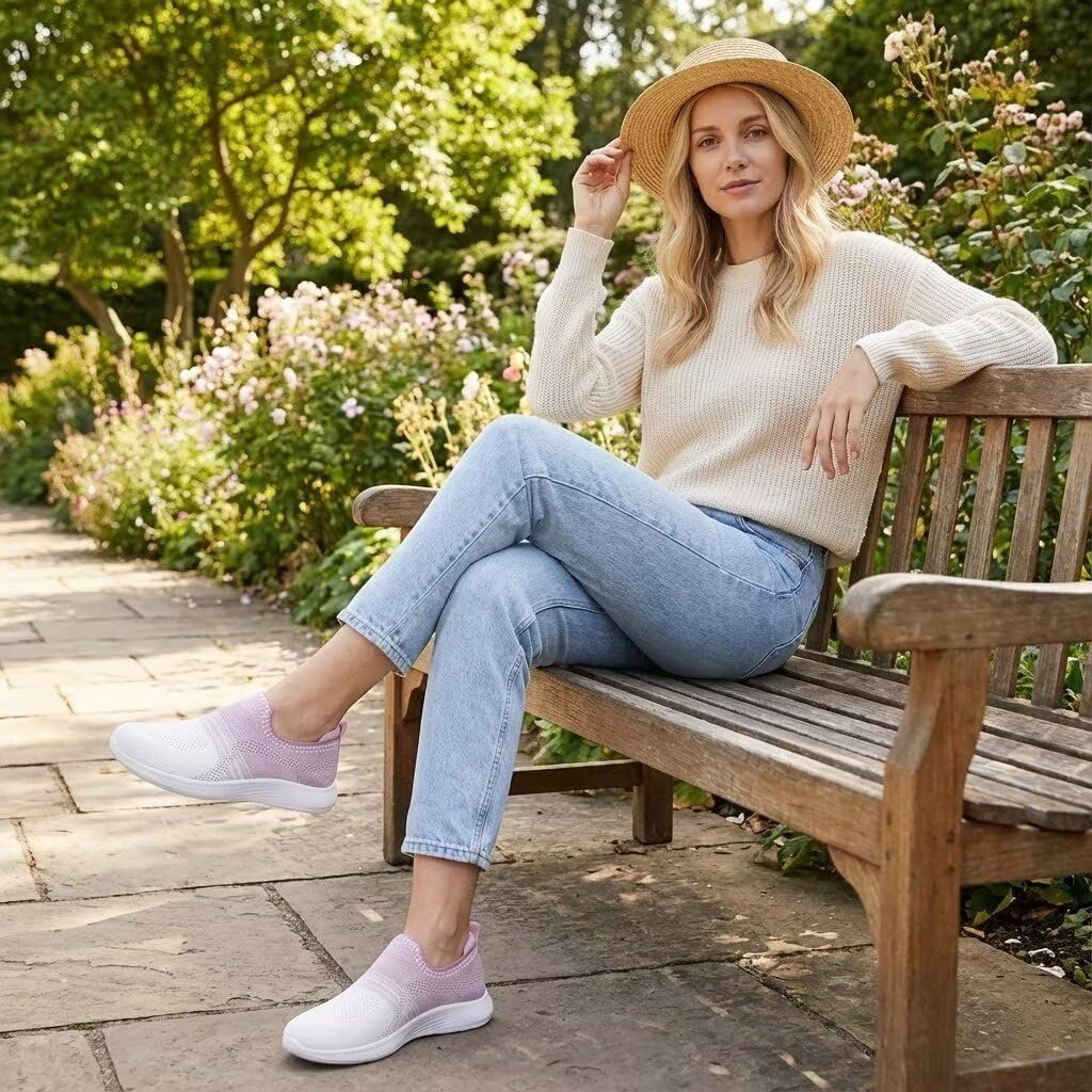 Thumbnail 1 de Konhill Chaussures de Randonnée Minimalistes Femme – Antidérapantes, Légeres et à Enfiler pour Sentiers Irréguliers
