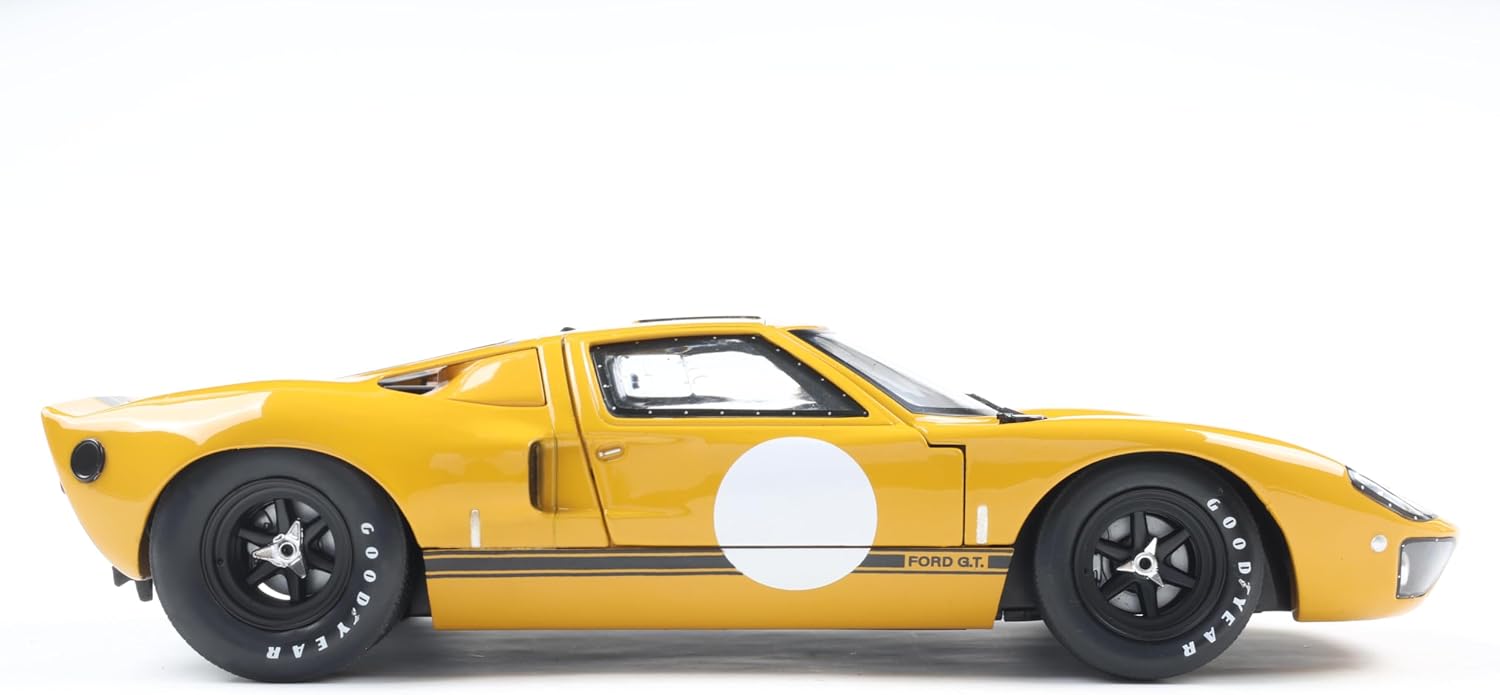 Thumbnail 5 de Solido Ford GT40 MK.1 1968, żółty metalowy model kolekcjonerski 1:18