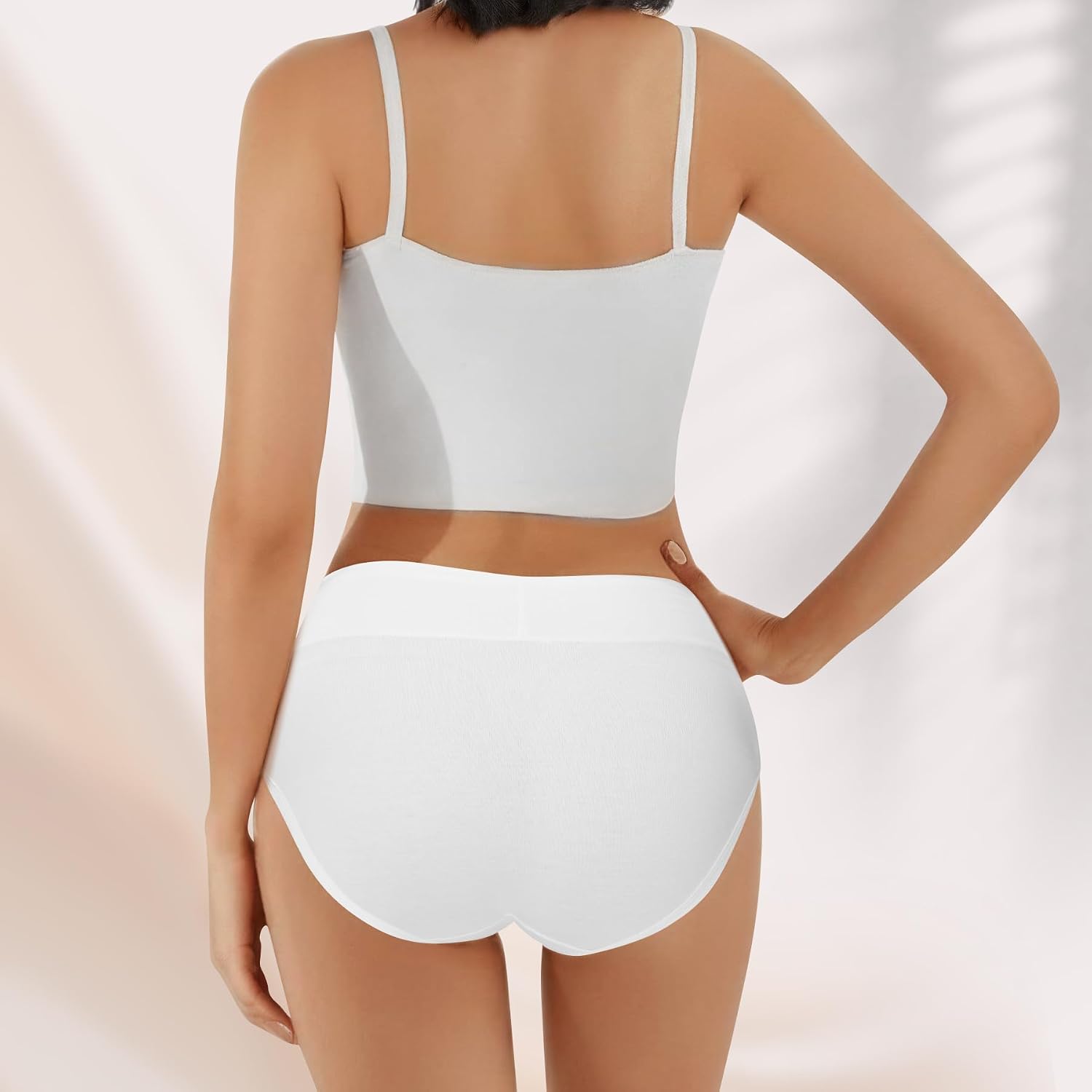 Thumbnail 1 de IceReco Damen-Unterhosen aus Baumwolle im 5er-Pack (hohe Taille, atmungsaktiv, Stretch)