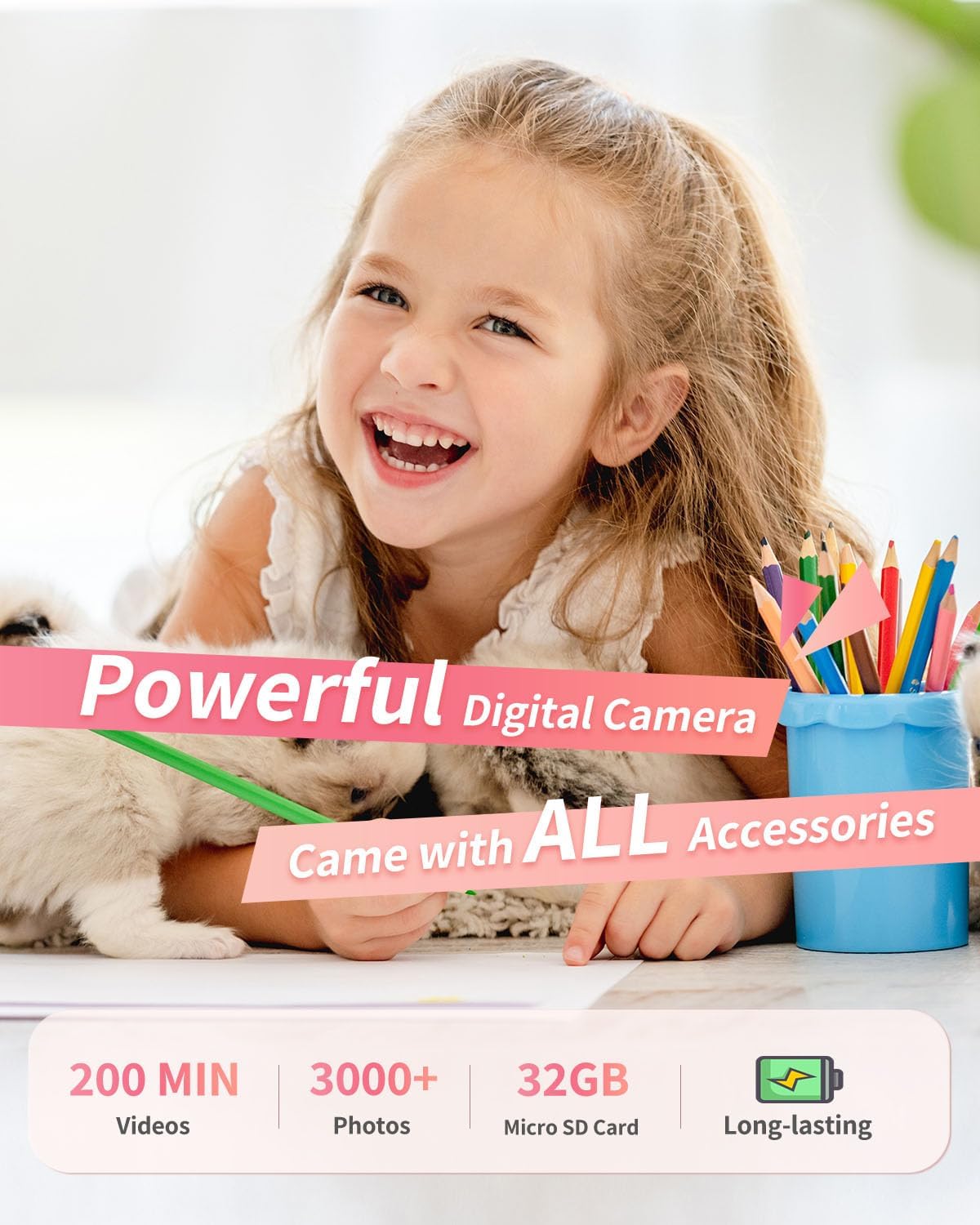 Detalle 2 de Lecran digital camera with 32GB card