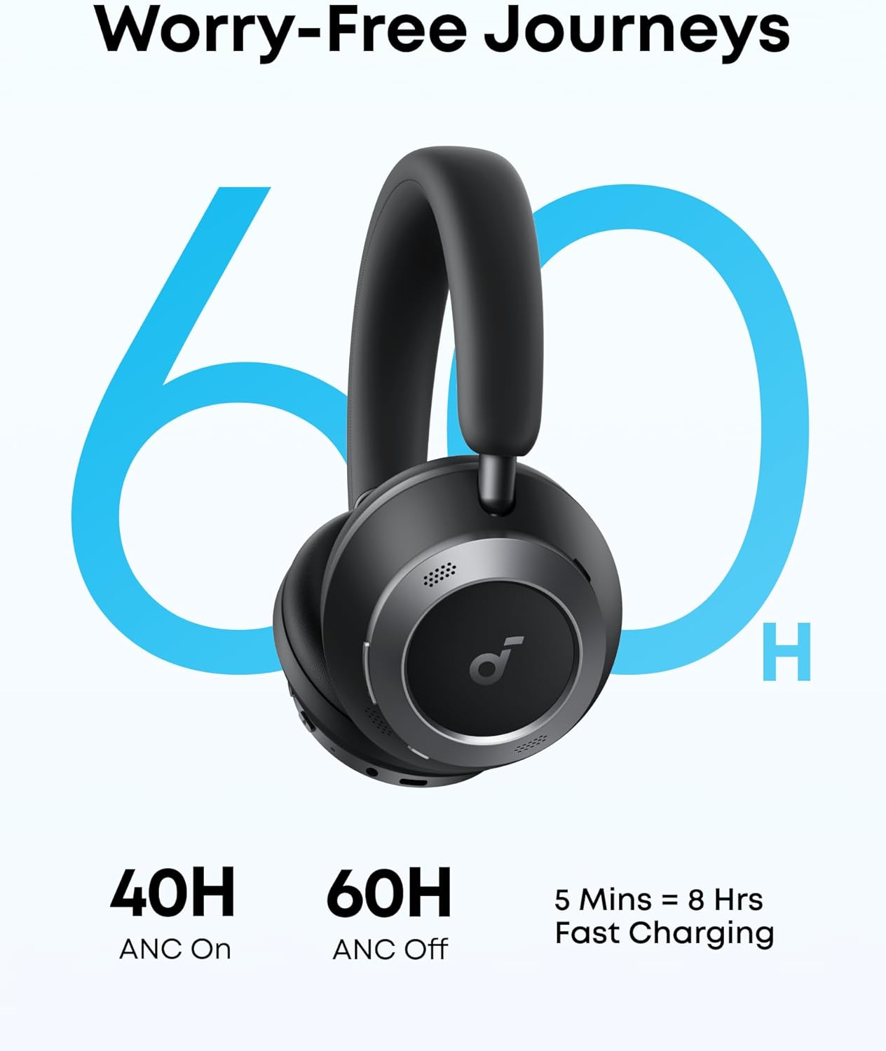 Thumbnail 4 de Soundcore Space One Pro auriculares ANC 60H